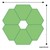 Structure Series Diamond Mobile Collaborative Table w/ Laminate Top - Grouped Footprint