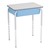 Open Front Desk w/ Color Book Box and Silver Mist Frame and 18-Inch Structure Series School Chair Set - Desk - Back