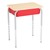 Open Front Desk w/ Color Book Box and Silver Mist Frame and 18-Inch Structure Series School Chair Set - Desk - Back