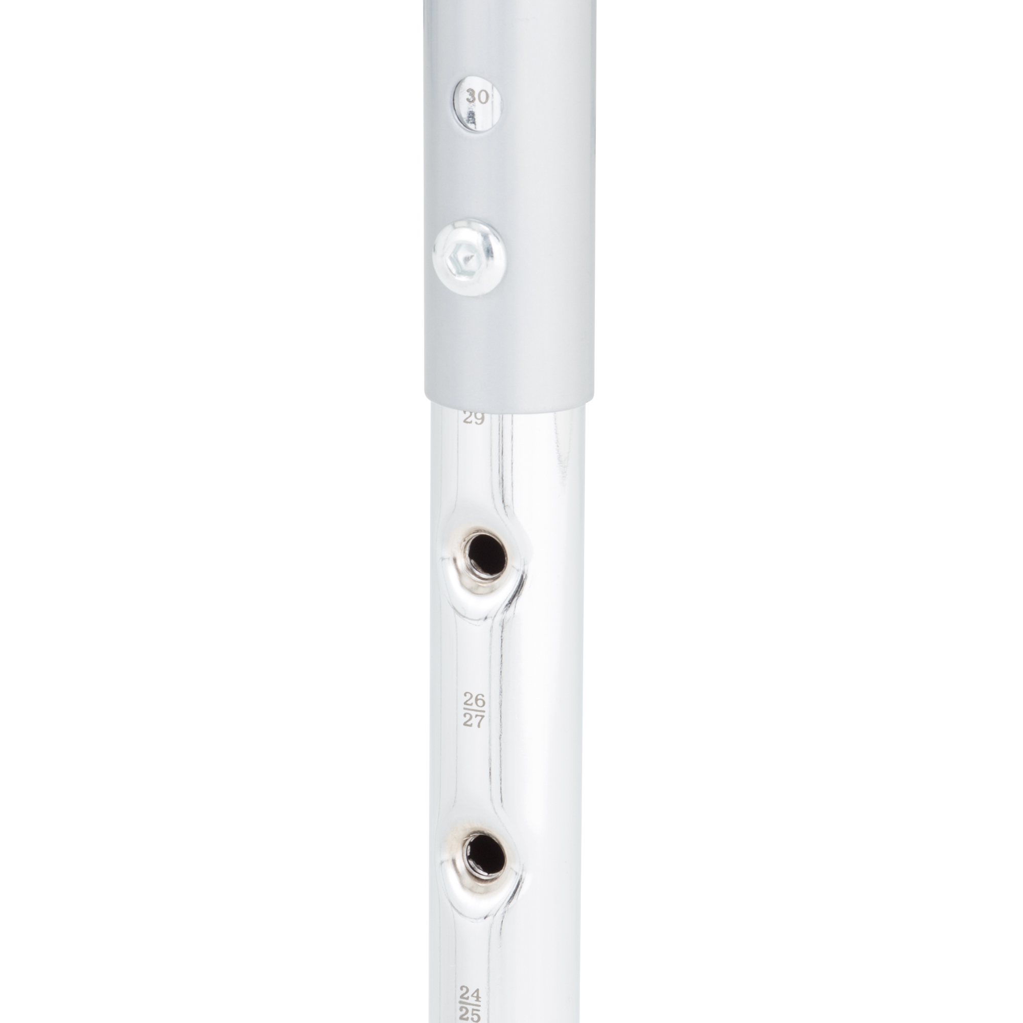 Academic Open Front Desk - Adjustable-Height Leg