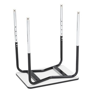 Open Front Desk w/ Black Book Box and Frame and 18-Inch Structure Series School Chair Set - Desk - Frame - Shown w/o Book Box