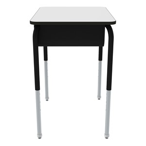 Structure Series Open Front Whiteboard Desk w/ Metal Book Box