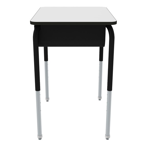 Structure Series Open Front Whiteboard Desk w/ Metal Book Box
