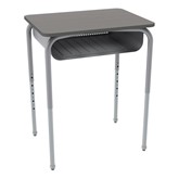 Open Front Desk w/ Metal Bookbox