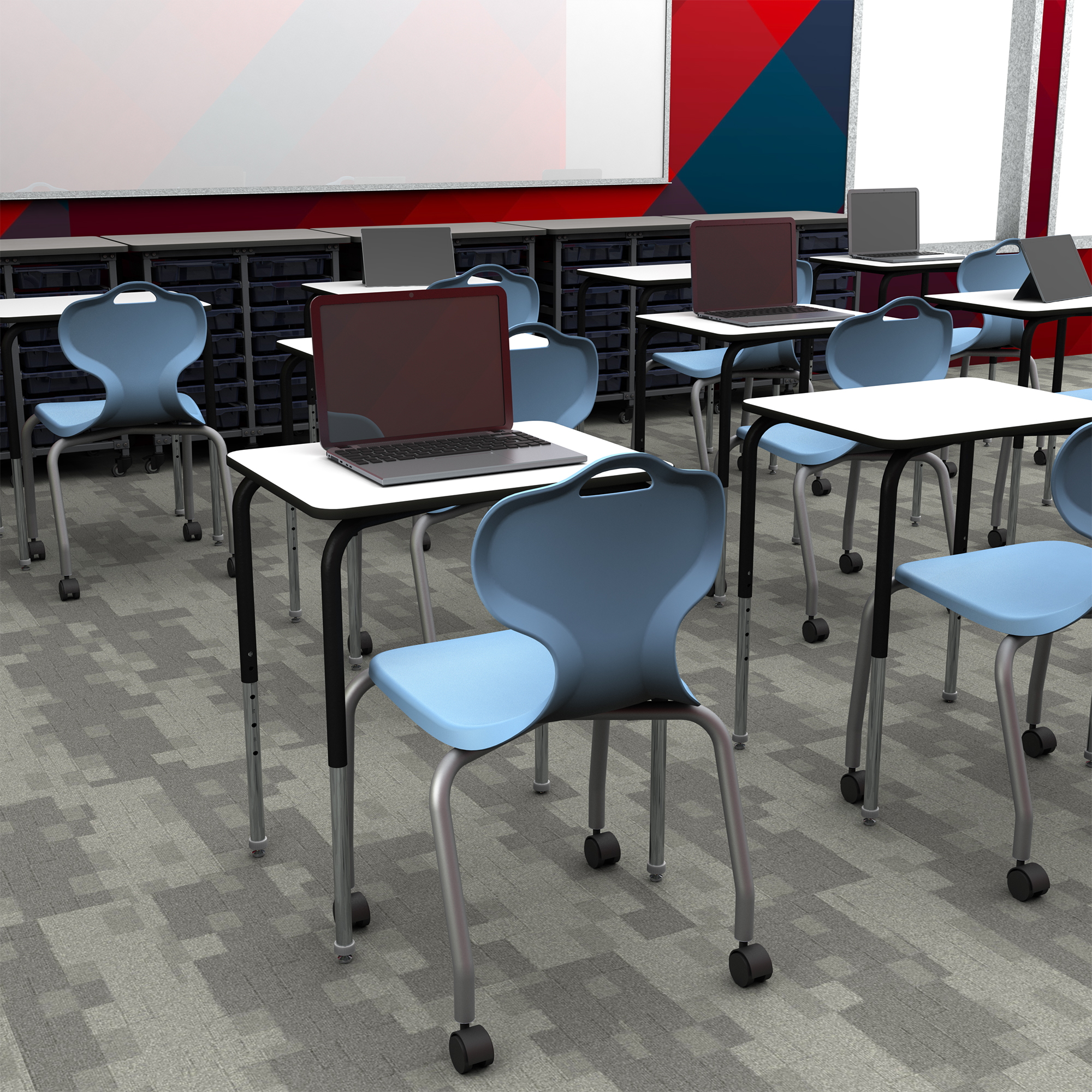 Structure Series Whiteboard Student Desk