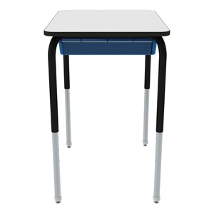 Structure Series Whiteboard School Desk w/ Bin Storage