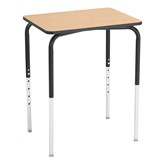 Student Desk w/o Book Box & Black Frame