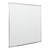 Porcelain Steel Magnetic Dry Erase Board w/ Aluminum Frame & Map Rail (4' W x 4' H)