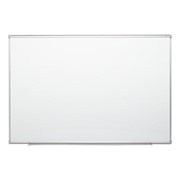 Porcelain Steel Magnetic Dry Erase Board w/ Aluminum Frame & Map Rail
