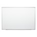 Porcelain Steel Magnetic Dry Erase Board w/ Aluminum Frame & Map Rail