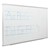 Porcelain Steel Magnetic Dry Erase Board w/ Aluminum Frame & Map Rail