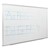 Porcelain Steel Magnetic Dry Erase Board w/ Aluminum Frame & Map Rail