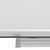Porcelain Steel Magnetic Dry Erase Board w/ Aluminum Frame & Map Rail - Tray