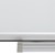 Porcelain Steel Magnetic Dry Erase Board w/ Aluminum Frame & Map Rail - Tray