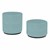 Shapes Series II Vinyl Soft Seating - Rocking Cylinders - Blue Crosshatch