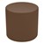 Shapes Series II Vinyl Soft Seating - Cylinder (18" High) - Chocolate Smooth Grain
