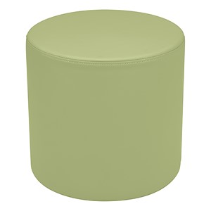 Shapes Series II Vinyl Soft Seating - Cylinder (18" High) - Fern Green Smooth Grain