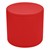 Shapes Series II Vinyl Soft Seating - Cylinder (18" High) - Red Smooth Grain