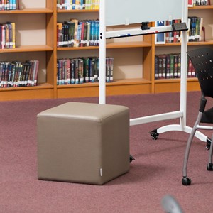 Shapes Series II Vinyl Soft Seating - Cube (18" High) - Environment