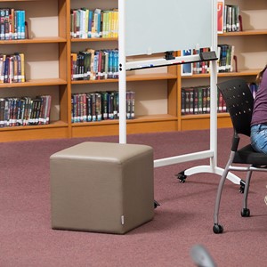 Shapes Series II Vinyl Soft Seating - Cube (18" High) - Environment