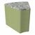 Shapes Series II Modular Soft Seating - Wedge - Bandwidth Circuit w/ Fern Green