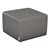 Shapes Series II Vinyl Soft Seating - Cube (12" High) - Gray crosshatch