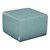 Shapes Series II Vinyl Soft Seating - Cube (12" High) - Blue Crosshatch