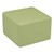 Shapes Series II Vinyl Soft Seating - Cube (12" High) - Fern Green Smooth Grain