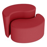 Shapes Series II Vinyl Soft Seating - 12'' H & 18'' H Teardrop (Pack of Two)