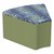 Shapes Series II Modular Soft Seating - Wedge - Telegraph Indigo w/ Fern Green