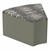 Shapes Series II Modular Soft Seating - Wedge - Telegraph Steel w/ Taupe