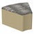 Shapes Series II Modular Soft Seating - Wedge - Telegraph Steel w/ Sand