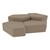 Shapes Series II Vinyl Soft Seating - Two 12" H & Two 18" H CommunEDIs (Pack of Four) - Taupe Smooth Grain