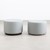 Shapes Series II Vinyl Soft Seating - Rocking Cylinders - Light Gray Smooth Grain