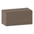 Shapes Series II Vinyl Soft Seating - Rectangle (18" High) - Brown Crosshatch