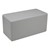 Shapes Series II Vinyl Soft Seating - Rectangle (18" High) - Light Gray Smooth Grain