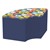 Shapes Series II Designer Soft Seating - Quarter Round - Compass/Navy