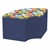 Shapes Series II Designer Soft Seating - Quarter Round - Compass/Navy