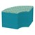 Shapes Series II Designer Soft Seating - Quarter Round - Atomic/Teal