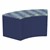 Shapes Series II Modular Soft Seating - S-Curve - Telegraph Indigo w/ Navy