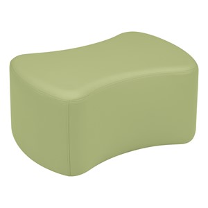 Shapes Series II Modular Soft Seating - Bow Tie - Fern Green Smooth Grain