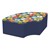 Shapes Series II Designer Soft Seating - Quarter Round - Compass/Navy