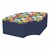 Shapes Series II Designer Soft Seating - Quarter Round - Compass/Navy