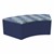 Shapes Series II Modular Soft Seating - S-Curve - Telegraph Indigo w/ Navy