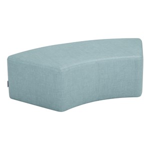 Shapes Series II Vinyl Soft Seating - S-Curve (12" High) - Blue crosshatch