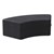 Shapes Series II Vinyl Soft Seating - S-Curve (12" High) - Midnight Crosshatch