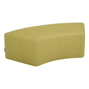 Shapes Series II Vinyl Soft Seating - S-Curve (12" High) - Green Crosshatch