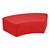 Shapes Series II Vinyl Soft Seating - S-Curve (12" High) - Red Smooth Grain