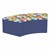 Shapes Series II Modular Soft Seating - S-Curve - Compass Sapphire/Navy