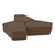 Shapes Series II Vinyl Soft Seating - 12" H CommunEDI Three-Pack - Chocolate Smooth Grain
